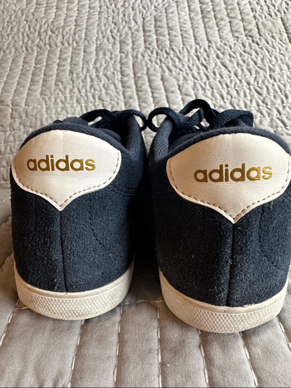 adidas Navy Suede Sneakers with White Stripes
Women’s size 9 - Picture 3 of 7